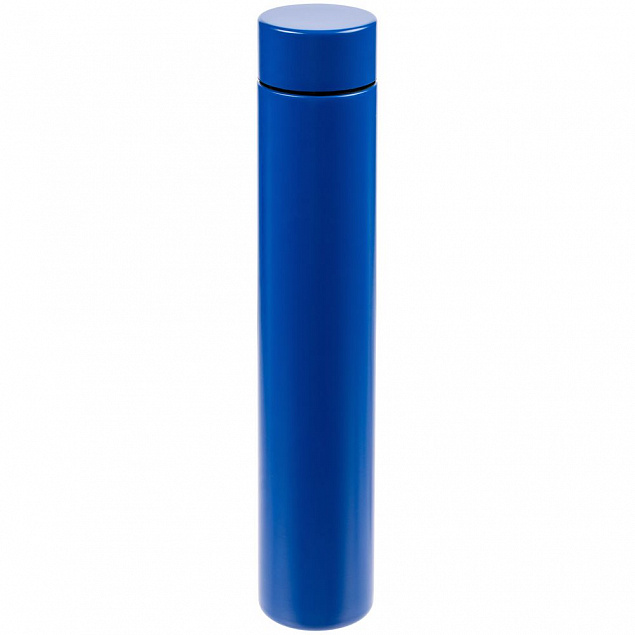 Термобутылка Metropolis, синяя с логотипом в Балашихе заказать по выгодной цене в кибермаркете AvroraStore