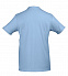 Футболка мужская с контрастной отделкой MADISON 170, голубой/белый с логотипом в Балашихе заказать по выгодной цене в кибермаркете AvroraStore