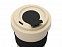 Стакан с пшеничным волокном с силиконовой манжетой и клапаном на крышке, черный с логотипом в Балашихе заказать по выгодной цене в кибермаркете AvroraStore