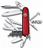 Офицерский нож CyberTool L, прозрачный красный с логотипом в Балашихе заказать по выгодной цене в кибермаркете AvroraStore