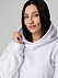 Худи флисовое унисекс Manakin, серое с логотипом в Балашихе заказать по выгодной цене в кибермаркете AvroraStore