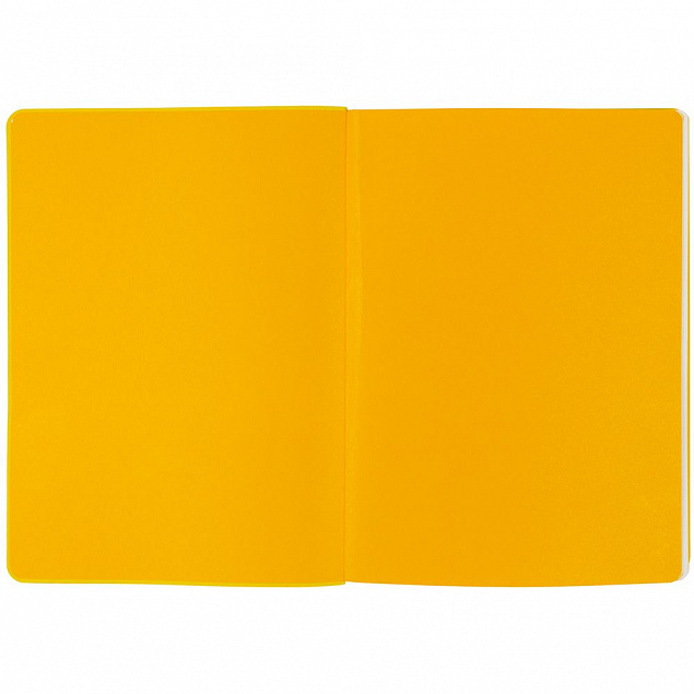 Ежедневник Slip, недатированный, черный с желтым с логотипом в Балашихе заказать по выгодной цене в кибермаркете AvroraStore