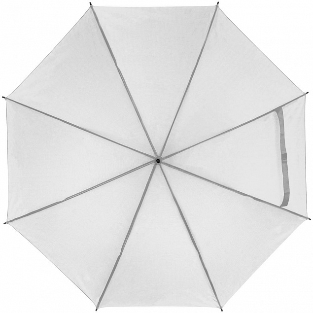 Зонт-трость Lido, белый с логотипом в Балашихе заказать по выгодной цене в кибермаркете AvroraStore