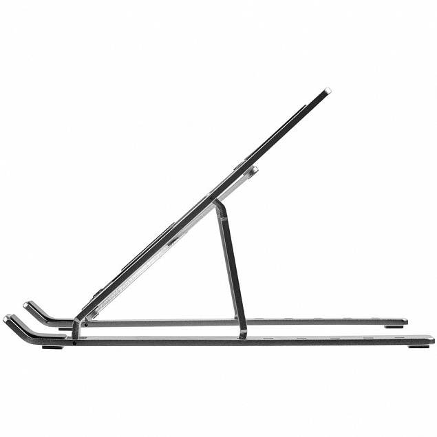 Подставка для ноутбука и планшета Scaffold, металлик с логотипом в Балашихе заказать по выгодной цене в кибермаркете AvroraStore