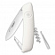 Швейцарский нож D01, белый с логотипом в Балашихе заказать по выгодной цене в кибермаркете AvroraStore