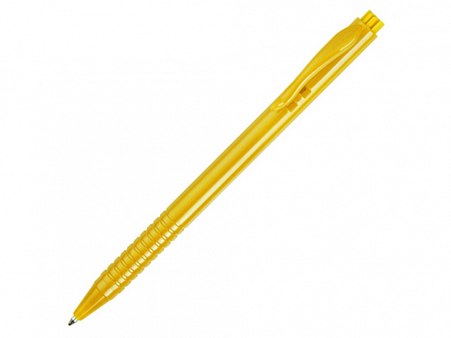 Ручка шариковая Celebrity Кэмерон, желтый с логотипом в Балашихе заказать по выгодной цене в кибермаркете AvroraStore