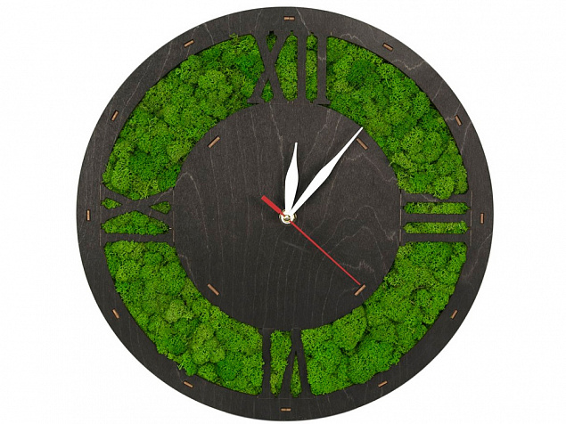 Настенные часы со мхом Римские с логотипом в Балашихе заказать по выгодной цене в кибермаркете AvroraStore