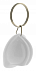 Брелок каска, белый с логотипом в Балашихе заказать по выгодной цене в кибермаркете AvroraStore