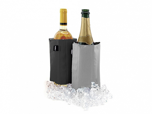 Охладитель-чехол для бутылки вина или шампанского Cooling wrap с логотипом в Балашихе заказать по выгодной цене в кибермаркете AvroraStore