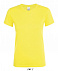 Фуфайка (футболка) REGENT женская,Лимонный L с логотипом в Балашихе заказать по выгодной цене в кибермаркете AvroraStore
