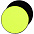 Лейбл из ПВХ с липучкой Menteqo Round, желтый неон с логотипом в Балашихе заказать по выгодной цене в кибермаркете AvroraStore