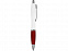 Ручка шариковая Nash, белый/красный, черные чернила с логотипом в Балашихе заказать по выгодной цене в кибермаркете AvroraStore