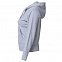 Толстовка женская Hooded Full Zip серый меланж с логотипом в Балашихе заказать по выгодной цене в кибермаркете AvroraStore