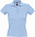 Рубашка поло женская PEOPLE 210, черная с логотипом в Балашихе заказать по выгодной цене в кибермаркете AvroraStore