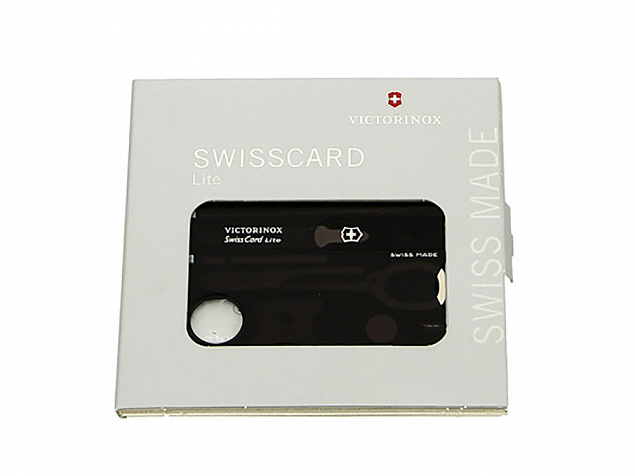 Швейцарская карточка «SwissCard Lite», 13 функций с логотипом в Балашихе заказать по выгодной цене в кибермаркете AvroraStore