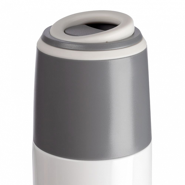 Термос Heater, белый с логотипом в Балашихе заказать по выгодной цене в кибермаркете AvroraStore