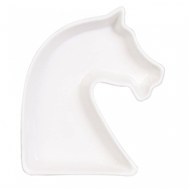 Тарелка из серии «Ход конем» с логотипом в Балашихе заказать по выгодной цене в кибермаркете AvroraStore