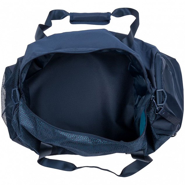 Спортивная сумка Triangel, синяя с логотипом в Балашихе заказать по выгодной цене в кибермаркете AvroraStore