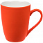Кружка Good Morning с покрытием софт-тач, оранжевая с логотипом в Балашихе заказать по выгодной цене в кибермаркете AvroraStore
