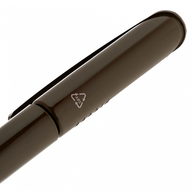 Ручка шариковая Prodir DS3 TJJ Regenerated, серо-коричневая с логотипом в Балашихе заказать по выгодной цене в кибермаркете AvroraStore