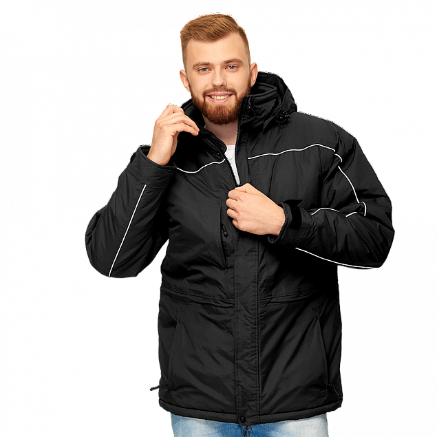 Куртка StanNorth Чёрный с логотипом в Балашихе заказать по выгодной цене в кибермаркете AvroraStore