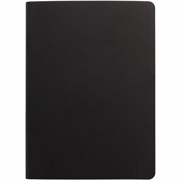 Ежедневник Flex Shall, недатированный, черный с логотипом в Балашихе заказать по выгодной цене в кибермаркете AvroraStore