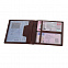 Чехол для документов Classic, коричневый с логотипом в Балашихе заказать по выгодной цене в кибермаркете AvroraStore