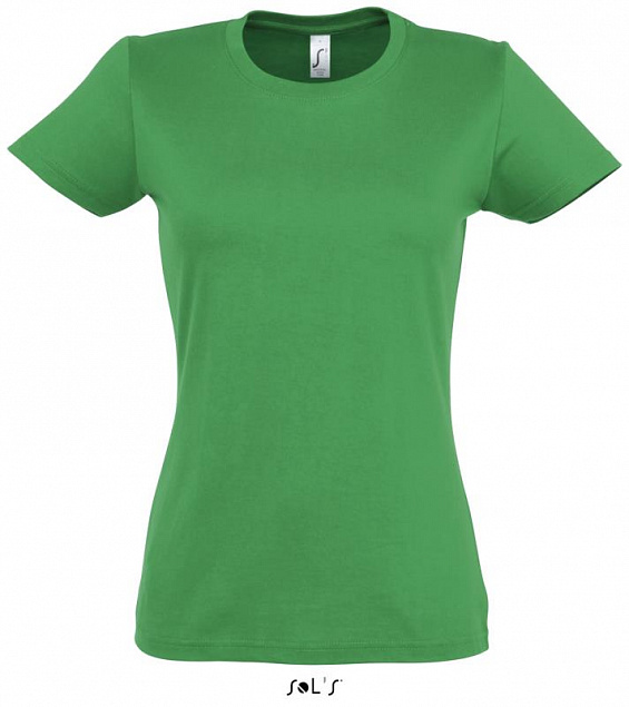 Фуфайка (футболка) IMPERIAL женская,Ярко-зелёный L с логотипом в Балашихе заказать по выгодной цене в кибермаркете AvroraStore