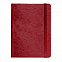 Ежедневник недатированный Boomer, А5,  красный, кремовый блок, без обреза с логотипом в Балашихе заказать по выгодной цене в кибермаркете AvroraStore