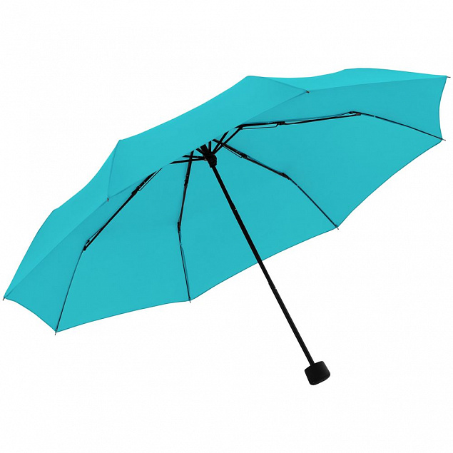 Зонт складной Trend Mini, черный с логотипом в Балашихе заказать по выгодной цене в кибермаркете AvroraStore