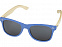 Sun Ray очки с бамбуковой оправой, process blue с логотипом в Балашихе заказать по выгодной цене в кибермаркете AvroraStore
