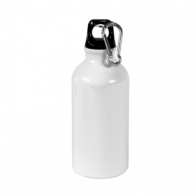 Бутылка для воды с карабином GREIMS, под сублимацию, 400 мл с логотипом в Балашихе заказать по выгодной цене в кибермаркете AvroraStore