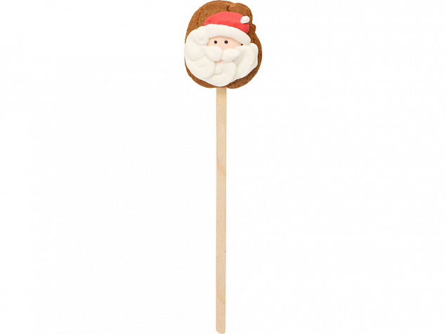 Печенье медовое Дед мороз на палочке 15 гр с логотипом в Балашихе заказать по выгодной цене в кибермаркете AvroraStore