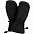 Варежки Lillehammer, черные с логотипом в Балашихе заказать по выгодной цене в кибермаркете AvroraStore