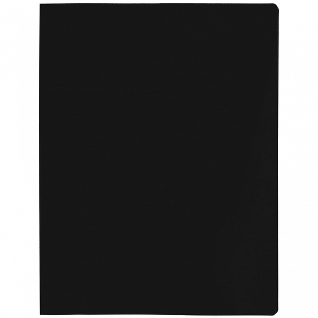 Папка с прижимом Expert, черная с логотипом в Балашихе заказать по выгодной цене в кибермаркете AvroraStore