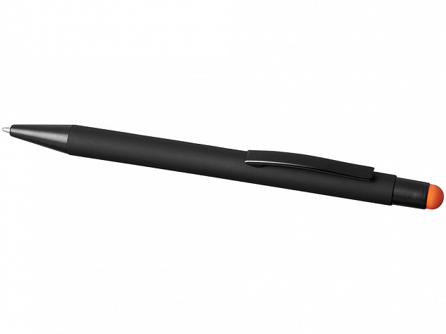 Ручка-стилус металлическая шариковая «Dax» soft-touch с логотипом в Балашихе заказать по выгодной цене в кибермаркете AvroraStore