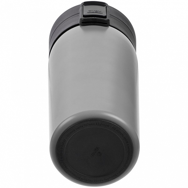 Термостакан с ситечком No Leak Infuser, серый с логотипом в Балашихе заказать по выгодной цене в кибермаркете AvroraStore