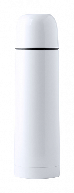 Термос,500 мл,белый с логотипом в Балашихе заказать по выгодной цене в кибермаркете AvroraStore
