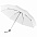 Зонт складной Fiber Alu Light, белый с логотипом в Балашихе заказать по выгодной цене в кибермаркете AvroraStore