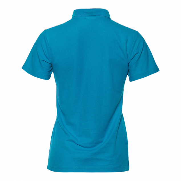 Рубашка поло Рубашка женская 04WL Лазурный с логотипом в Балашихе заказать по выгодной цене в кибермаркете AvroraStore