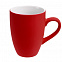 Набор кружек Good Morning c покрытием софт-тач, ярко-красный с логотипом в Балашихе заказать по выгодной цене в кибермаркете AvroraStore