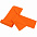 Плед с рукавами Lazybones, оранжевый с логотипом в Балашихе заказать по выгодной цене в кибермаркете AvroraStore