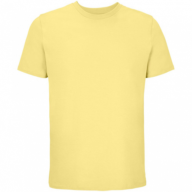 Футболка унисекс Legend, светло-желтая с логотипом в Балашихе заказать по выгодной цене в кибермаркете AvroraStore