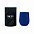 Набор Cofer Tube софт-тач CO12s black, синий с логотипом в Балашихе заказать по выгодной цене в кибермаркете AvroraStore