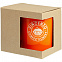 Коробка для кружки с окошком, крафт с логотипом в Балашихе заказать по выгодной цене в кибермаркете AvroraStore
