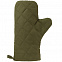 Прихватка-рукавица «Большой шеф», темно-зеленая с логотипом в Балашихе заказать по выгодной цене в кибермаркете AvroraStore