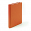 Ежедневник недатированный Campbell, А5,  оранжевый, белый блок с логотипом в Балашихе заказать по выгодной цене в кибермаркете AvroraStore