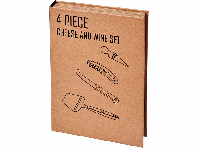 Подарочный набор для вина и сыра Reze с логотипом в Балашихе заказать по выгодной цене в кибермаркете AvroraStore
