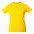 Футболка женская HEAVY LADY, желтая с логотипом в Балашихе заказать по выгодной цене в кибермаркете AvroraStore