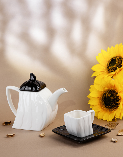 Набор чайный на 4 персоны "Соната" с логотипом в Балашихе заказать по выгодной цене в кибермаркете AvroraStore